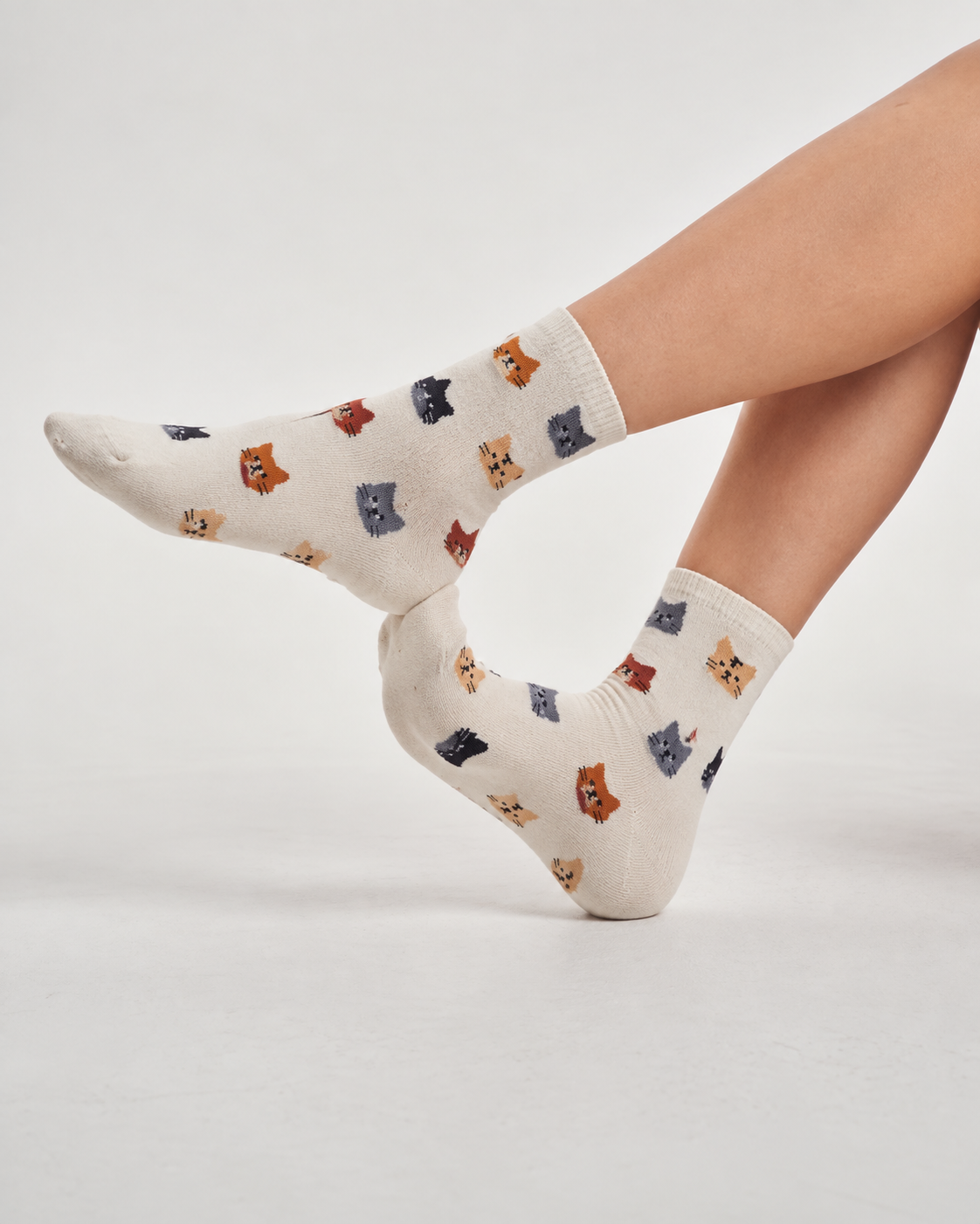 Catty Socks - قطن
