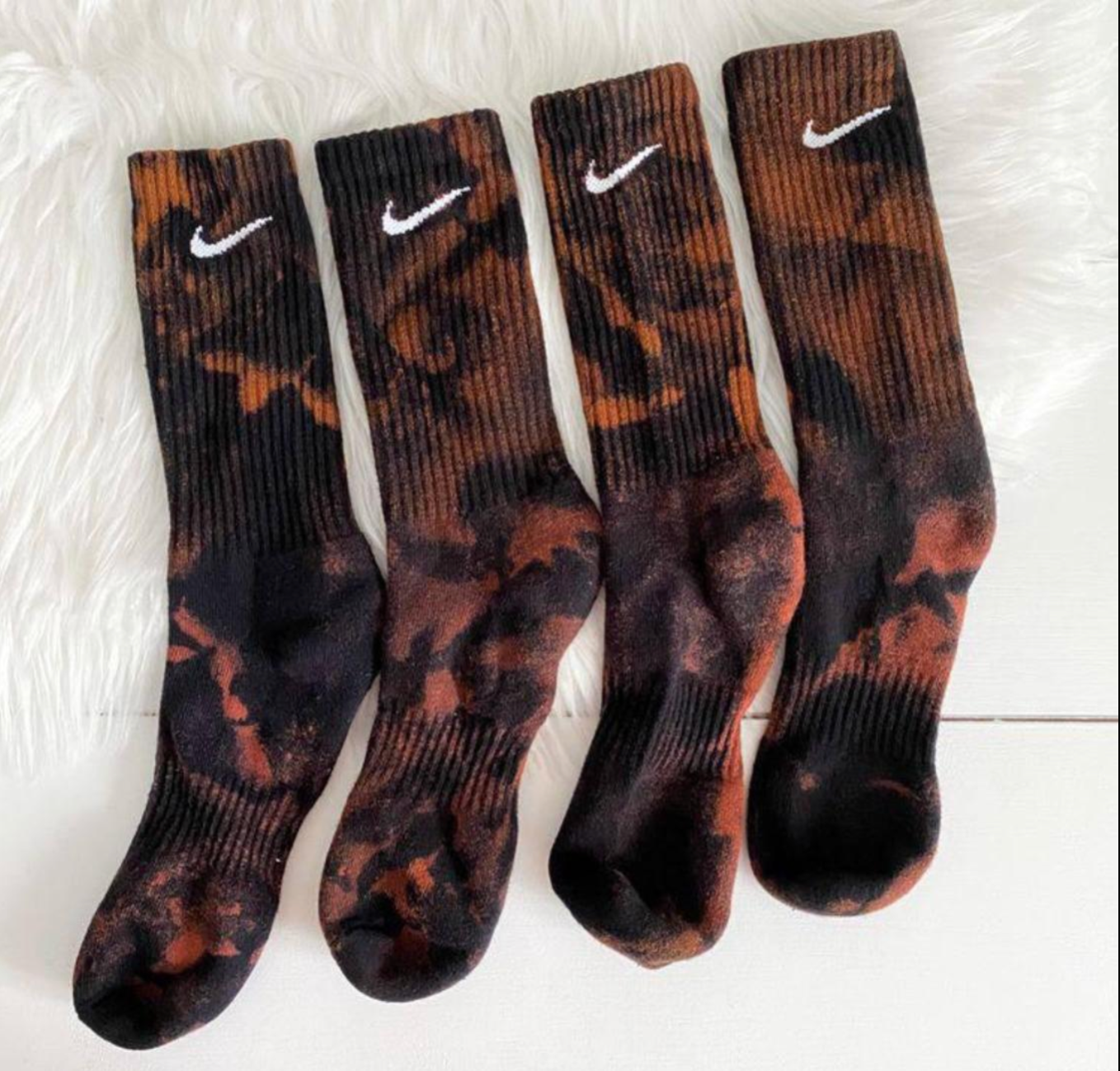 Browny Fire Tie die